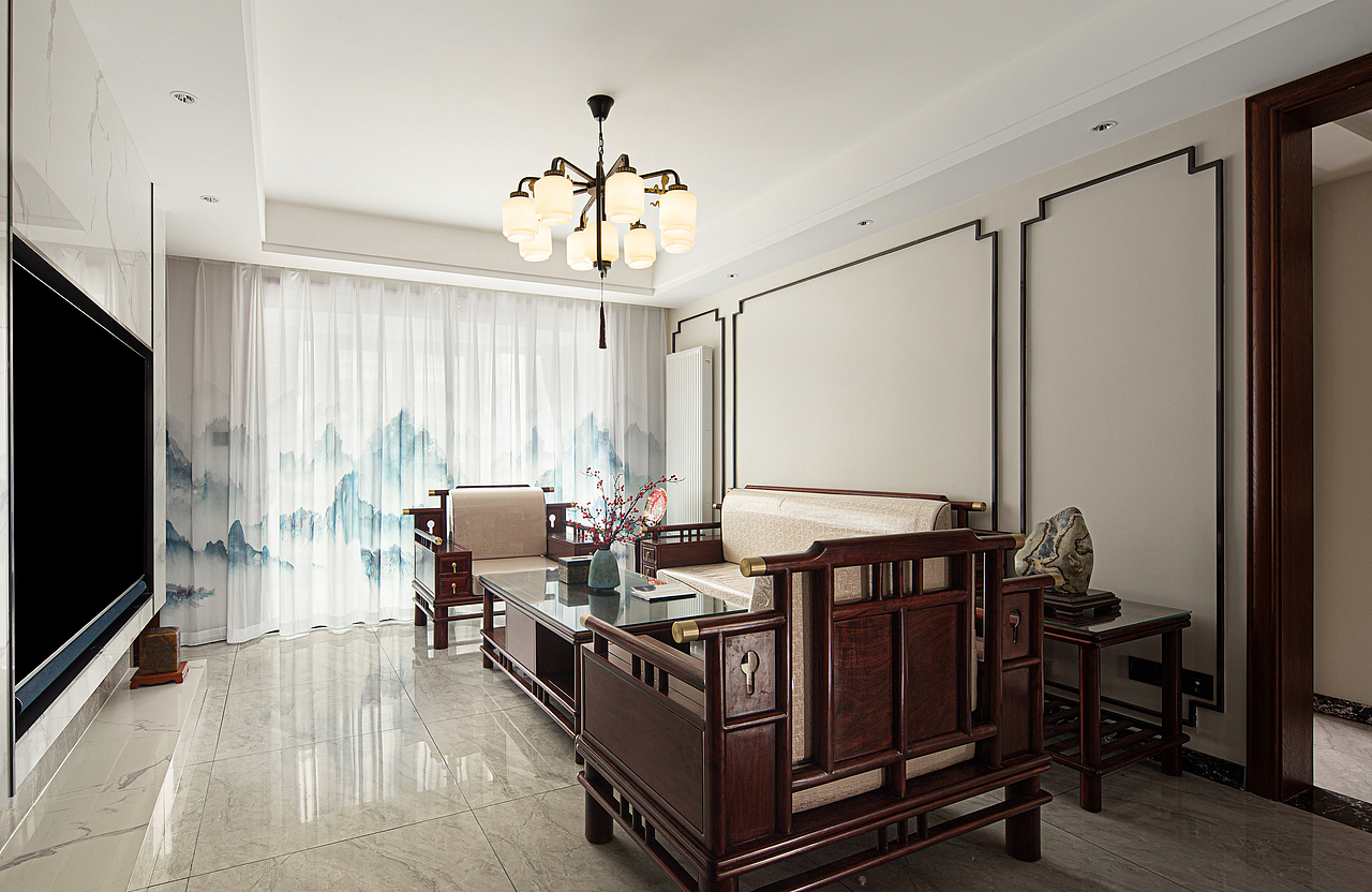 New Chinese style中式与现代的融合