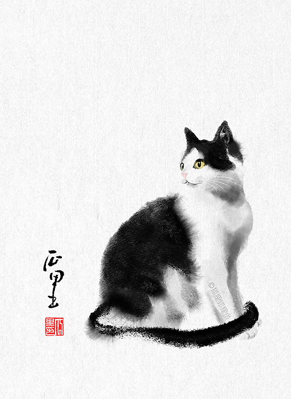 《瓜里撸猫》（图ZMjAwOTc3NDQ0） - 创作习作 - 站酷设计师瓜里瓜里瓜里原创素材 - 站酷ZCOOL