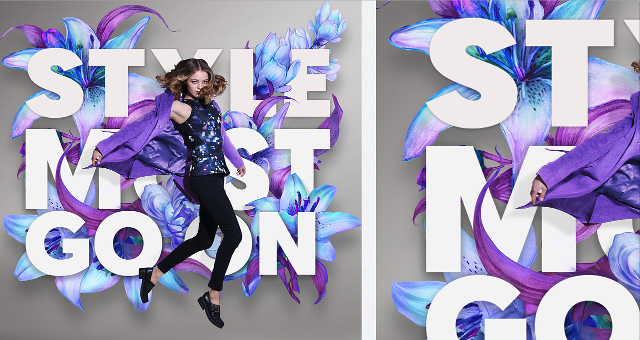 国贸商城再续经典-年度主题活动主视觉-绽放全城