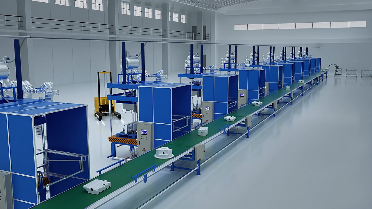 欧辰智能化工厂机器