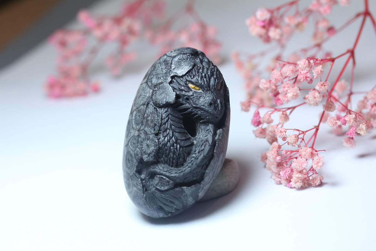 石破天惊|手工艺|工艺品设计|马路玉雕工作室 - 原创作品 - 站酷