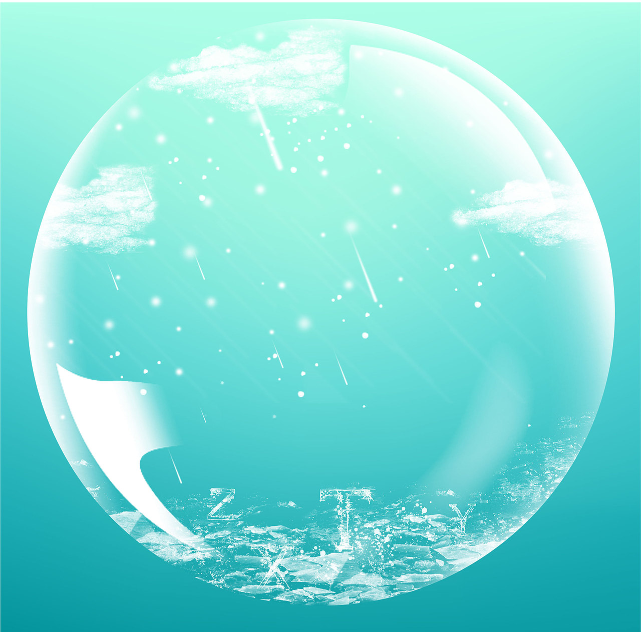 渐变雪花（图ZMTg3MTYxMTQ4） - 图案 - 站酷设计师MK艺术小窝原创素材 - 站酷ZCOOL