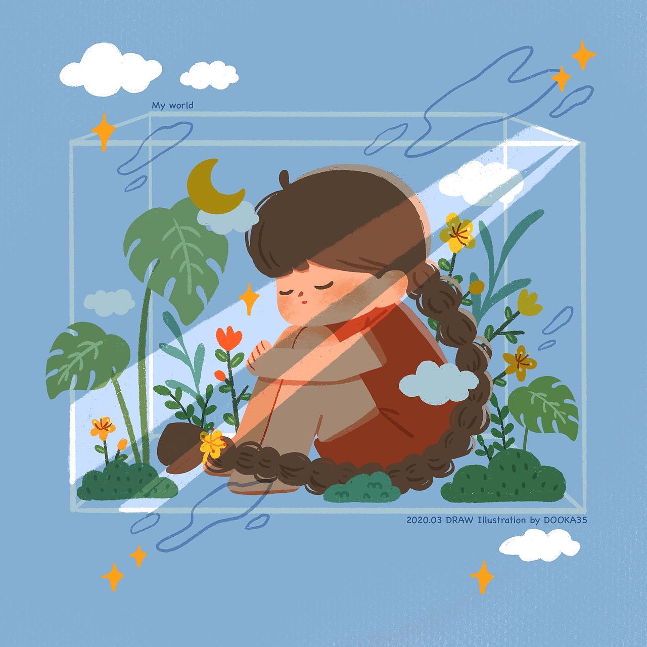 我的世界（图ZMjAxODQ4NzIw） - 儿童插画 - 站酷设计师DOOKA35原创素材 - 站酷ZCOOL