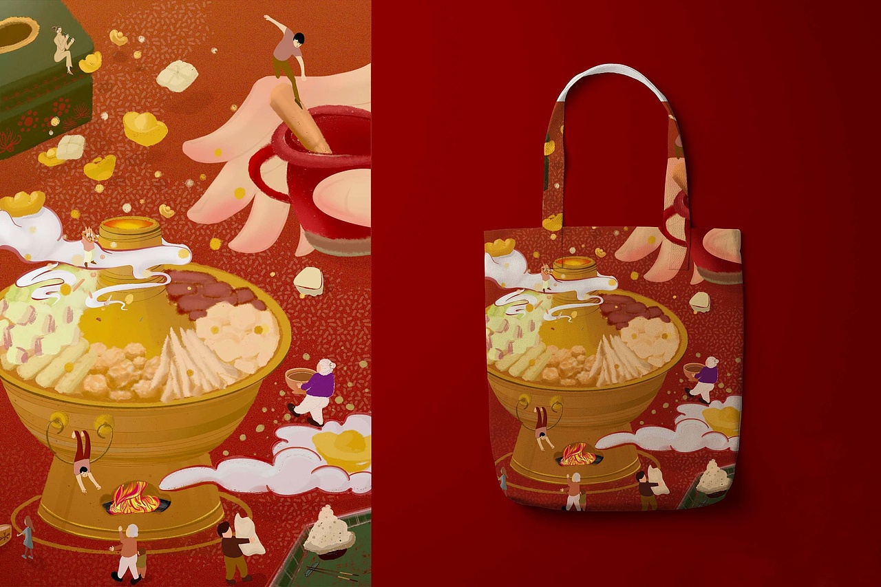 面塑绘源|插画|商业插画|松风稻骨_原创作品-站酷zcool