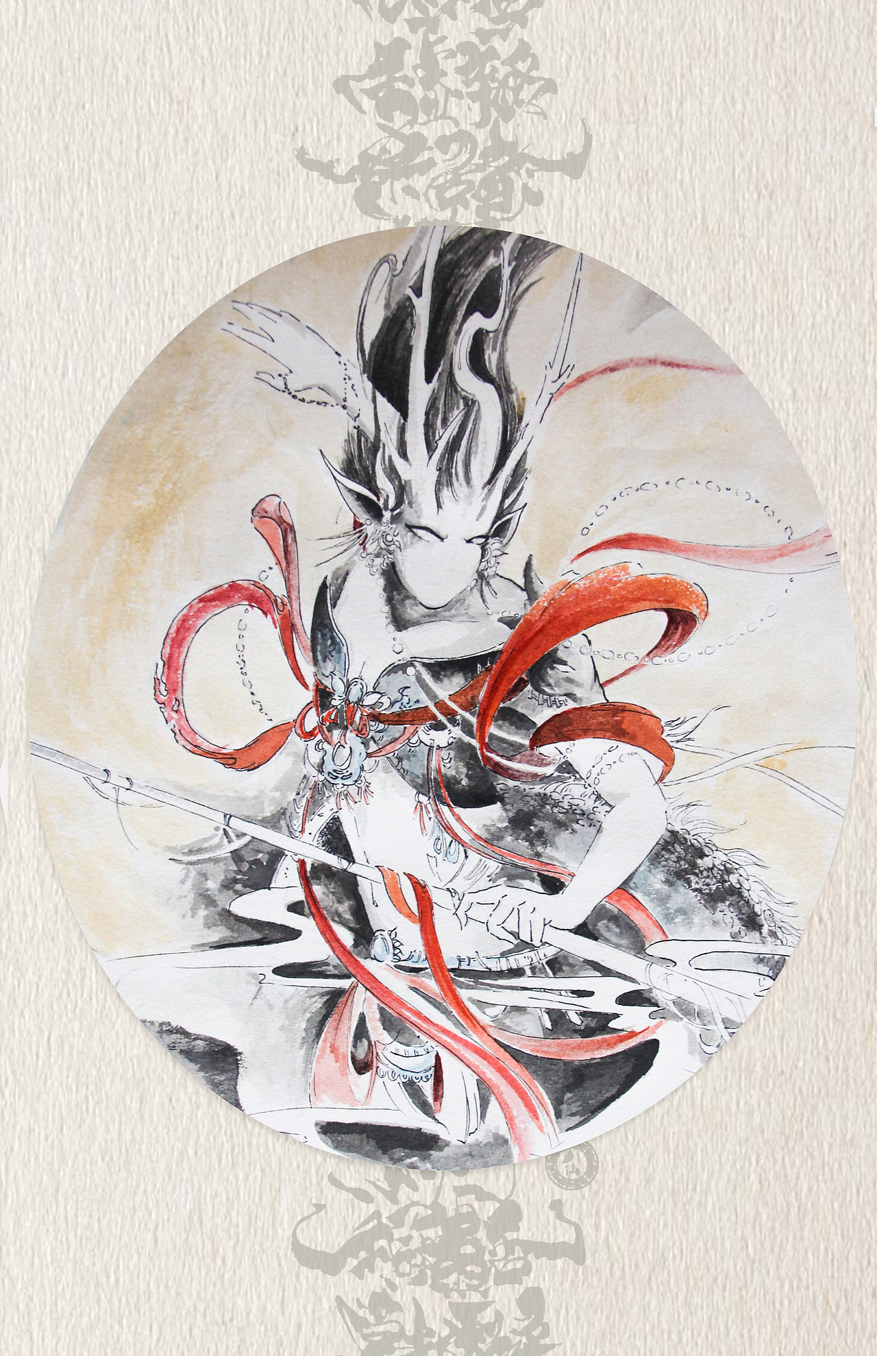 观山海（图ZMTYyMjk2MzAw） - 商业插画 - 站酷设计师张大肩原创素材 - 站酷ZCOOL
