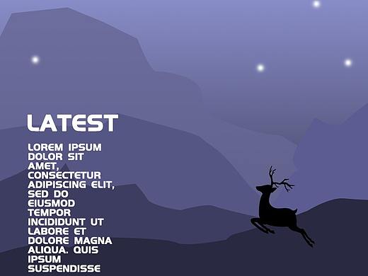 剪影海報（個人主頁-ZNDUwNzEwMDg=） - 海報 - 站酷設(shè)計師北木在北原創(chuàng)素材 - 站酷ZCOOL