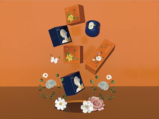 恬乡中秋礼盒包装设计