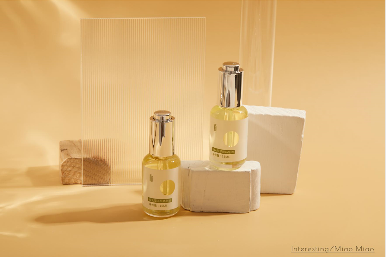 产品拍摄 仙人掌精华油拍摄 商业摄影 创意摄影 广告拍