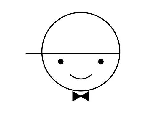 小男孩简笔画