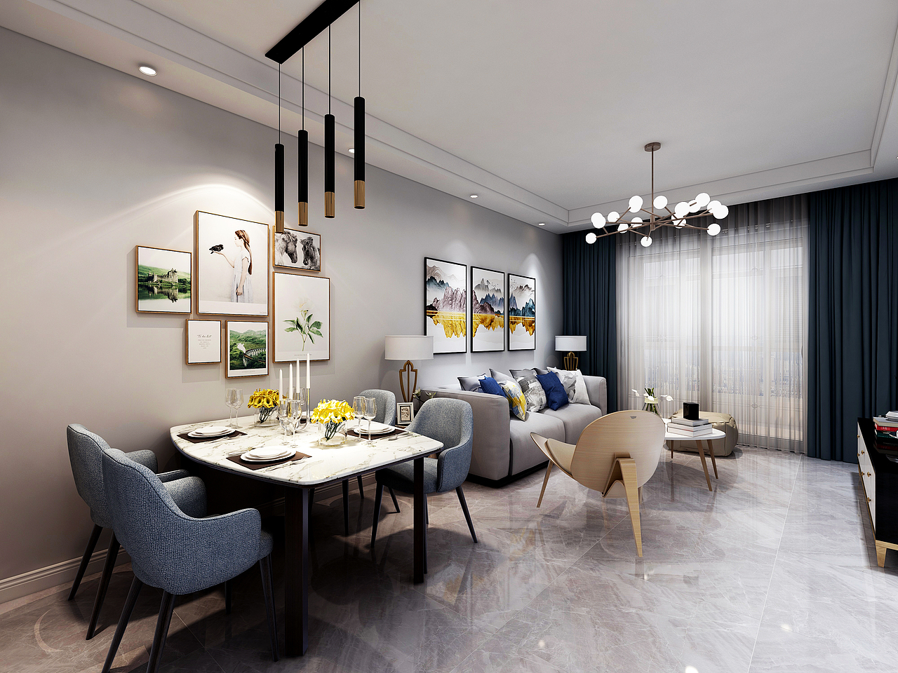 天河庄园现代北欧