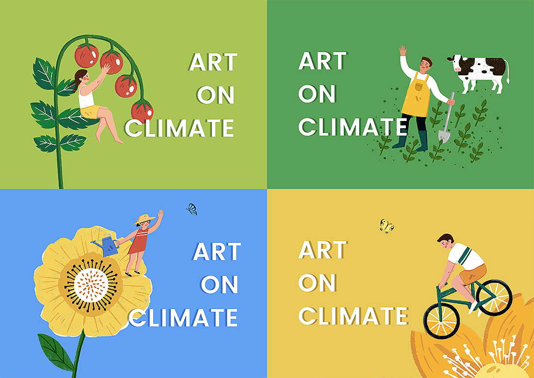 Art on climate（图ZMjY2MjA3MjAw） - 商业插画 - 站酷设计师LivYip原创素材 - 站酷ZCOOL