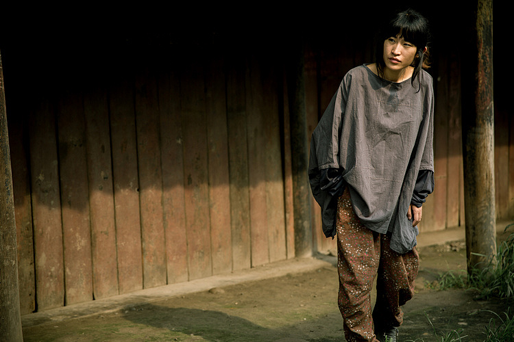 女士棉麻针织袖超宽松文艺气质手作套头长袖t恤旅游原创服装设计（图ZMTEzMDUwMDg=） - 休闲/流行服饰 - 站酷设计师王善斌原创素材 - 站酷ZCOOL