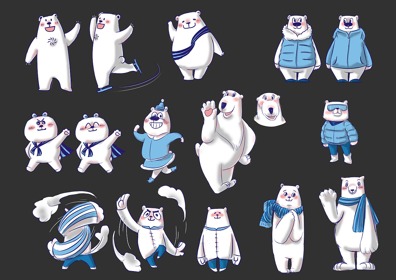 【卡通形象设计】一些过去的吉祥物或卡通形象设计