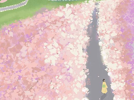 春节的季节限定，节气插画