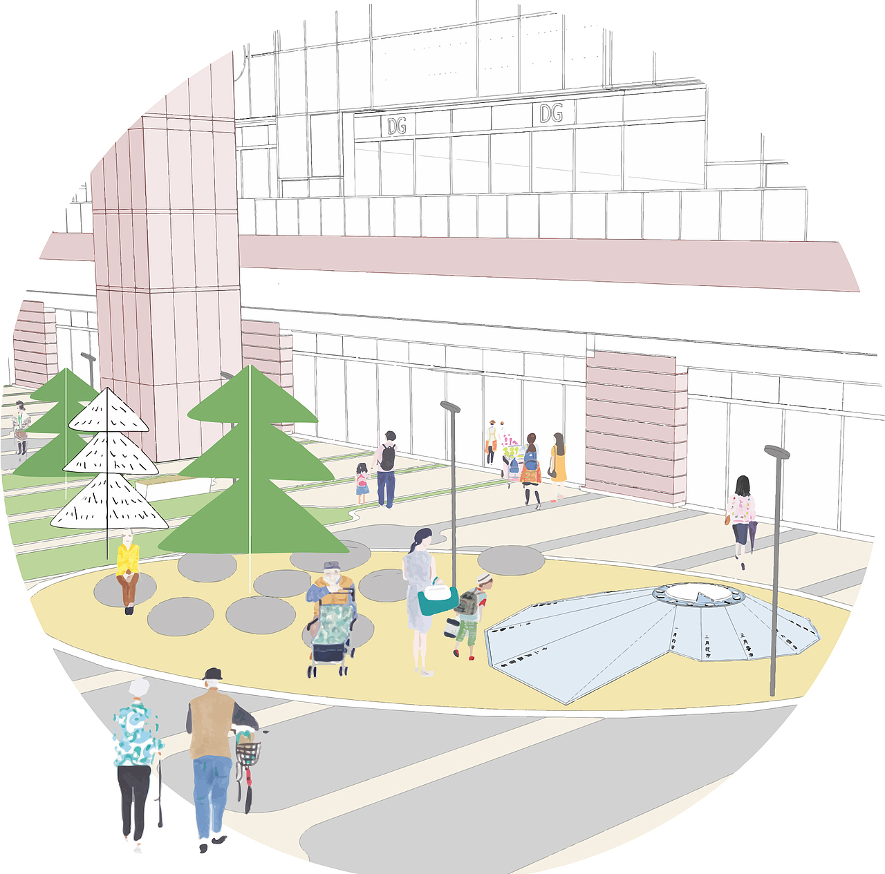 商业街区景观环境设计——基于城市修补理念的思考