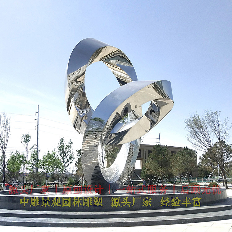 大船雕塑灯光亮化校园不锈钢雕塑,不锈钢雕塑厂家创意不锈钢雕塑设计