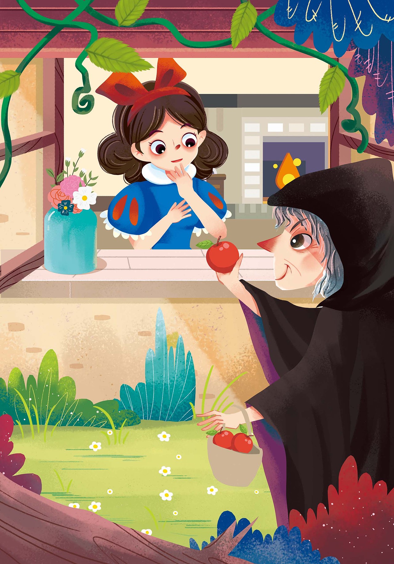 童话故事插图（图ZMjU0OTUzNzI0） - 儿童插画 - 站酷设计师C_1213原创素材 - 站酷ZCOOL