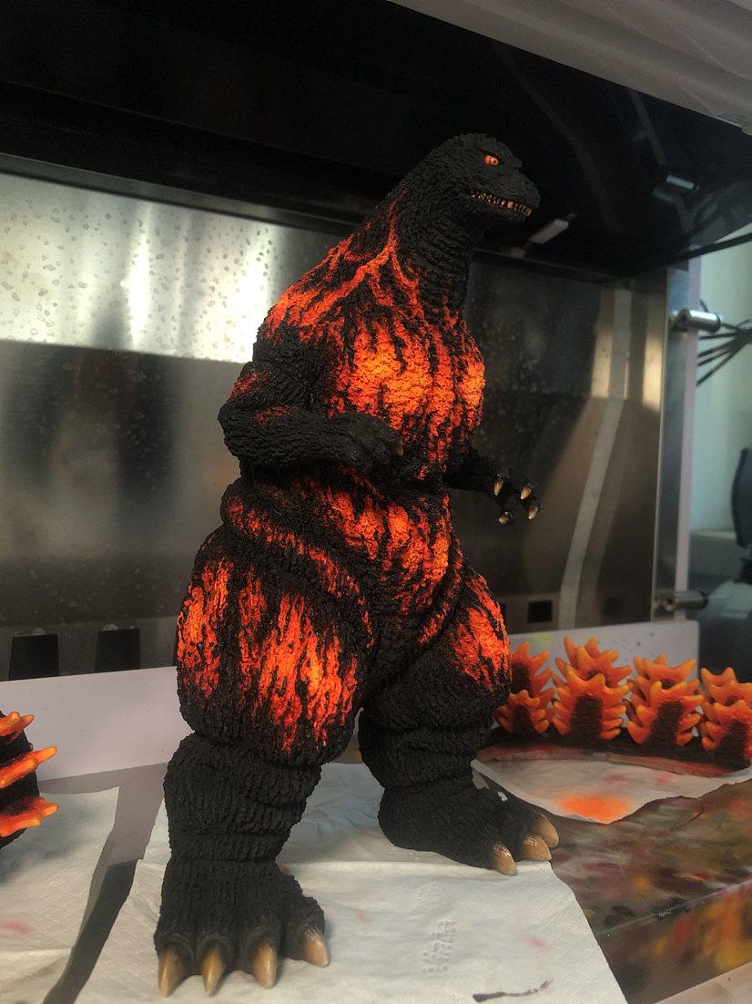 红莲哥斯拉涂装（图ZMzQwMTU0ODE2） - 手办/模玩 - 站酷设计师MWTK冥王特快原创素材 - 站酷ZCOOL