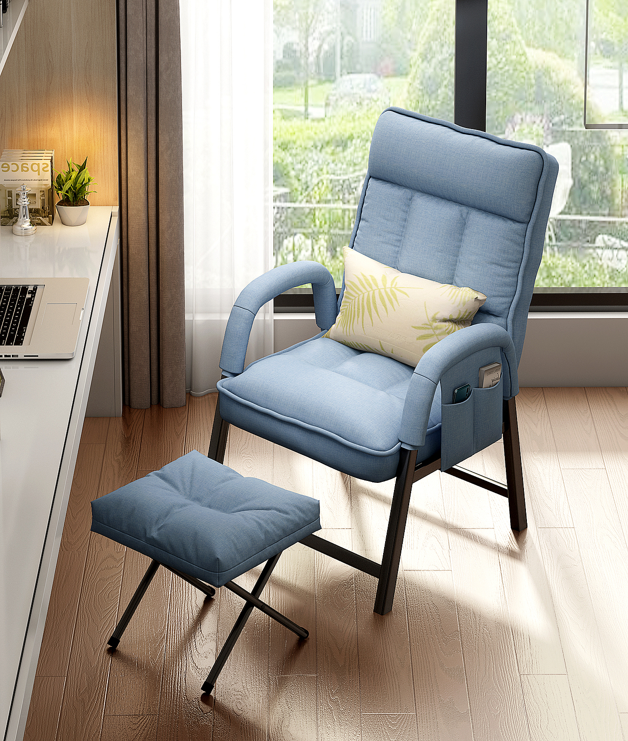 懒人椅 3D建模渲染