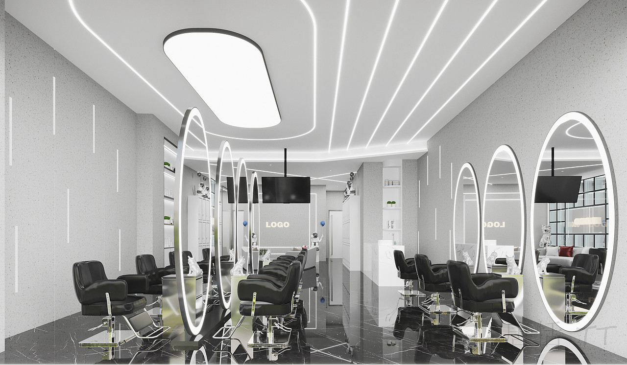 两种不同风格的理发店 你会更偏爱哪一间呢