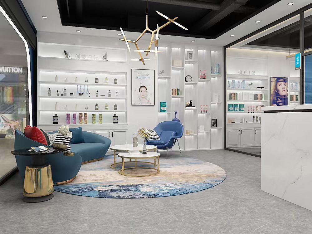 美容店设计（图ZMzQ5ODkyNDQw） - 商业空间设计 - 站酷设计师G诺设计原创素材 - 站酷ZCOOL