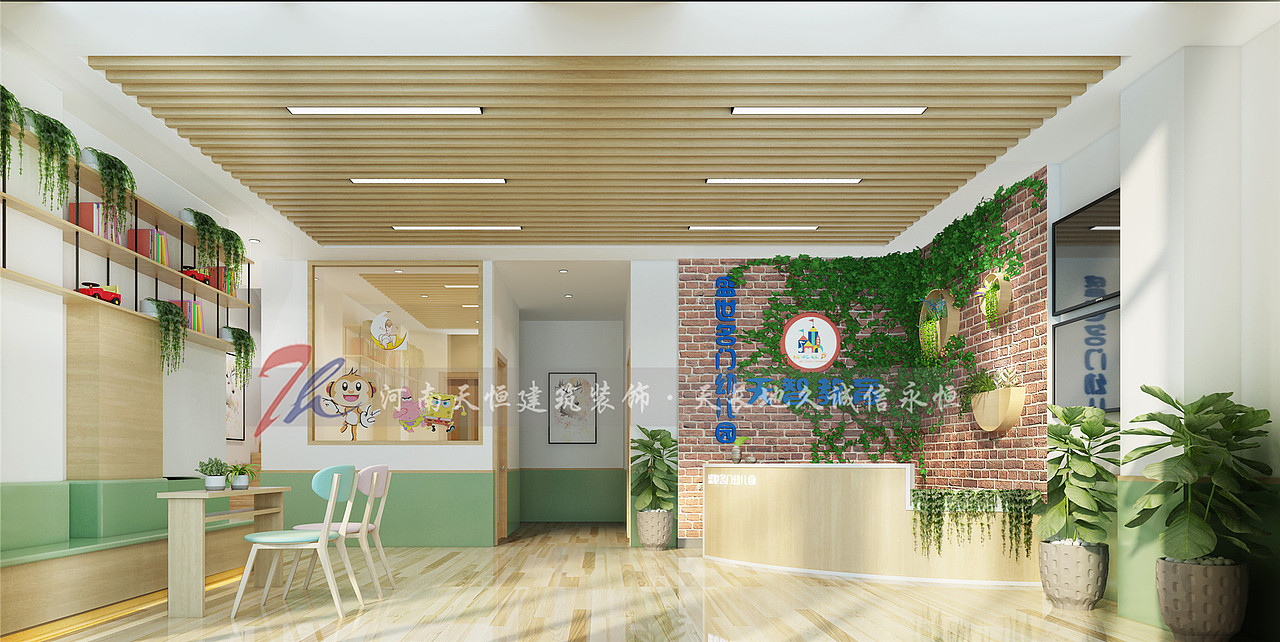 南阳幼儿园装修公司高端幼儿园设计中教室墙面用心布置（图ZMjI3NjMyODY4） - 家装设计 - 站酷设计师tianh18738185869原创素材 - 站酷ZCOOL