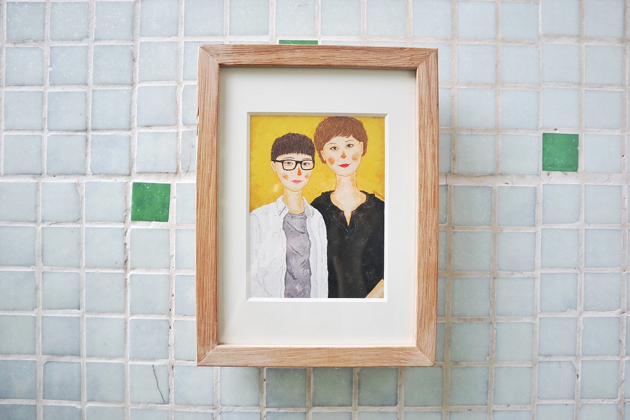 母子画像（图ZMTYyNDUwOTcy） - 艺术插画 - 站酷设计师showlin原创素材 - 站酷ZCOOL