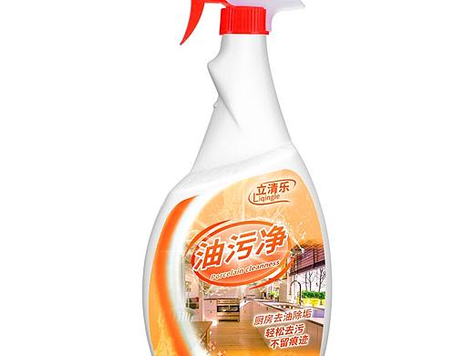 厨房油污清洁剂包装设计