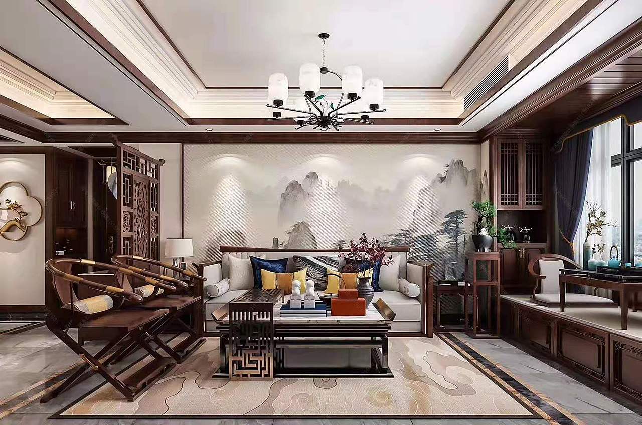 客厅‖中式案例餐厅