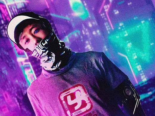 赛博朋克场景_姜缜