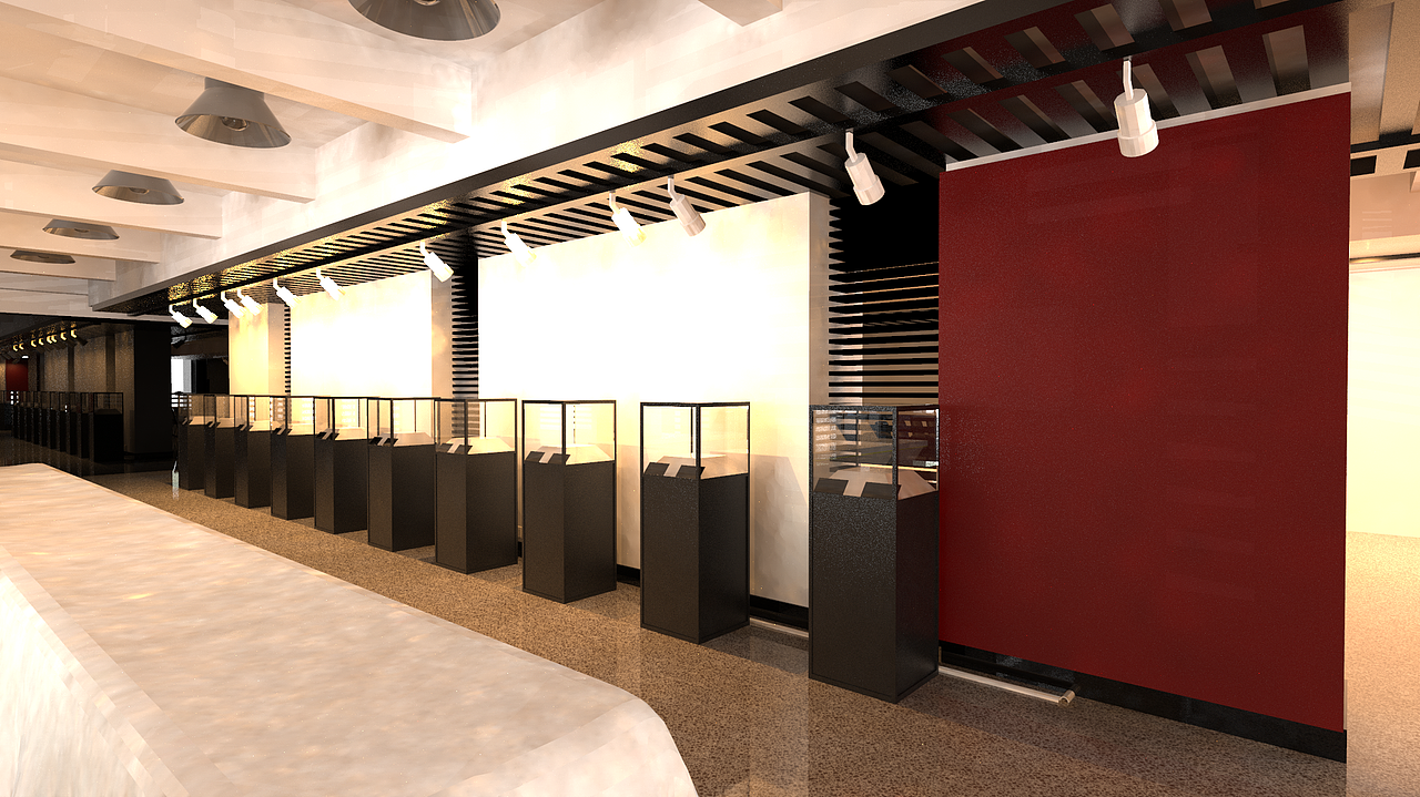 珠宝展览会场设计