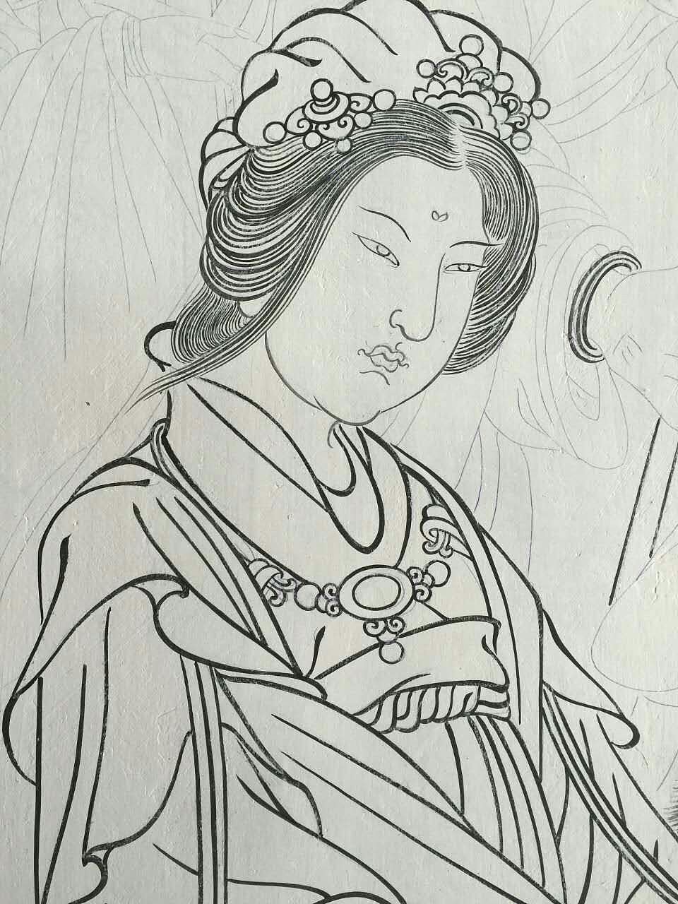 山西高平炎帝陵炎帝大殿主体泥墙传统壁画二（图ZNzIxNTgyODg=） - 绘画 - 站酷设计师大光明王原创素材 - 站酷ZCOOL
