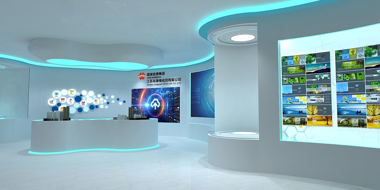 科技展厅（图ZMjQ5MzM5MzQ4） - 其他三维 - 站酷设计师艺空原创素材 - 站酷ZCOOL