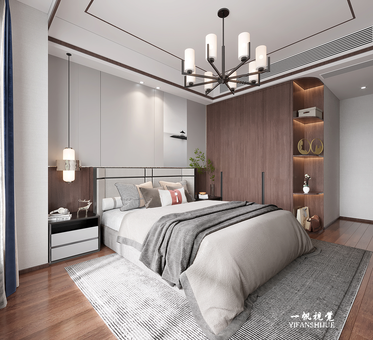 卧室单张效果图合集