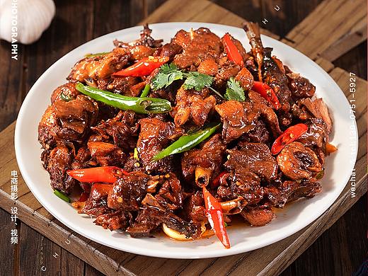 辣子鸡 美食拍摄