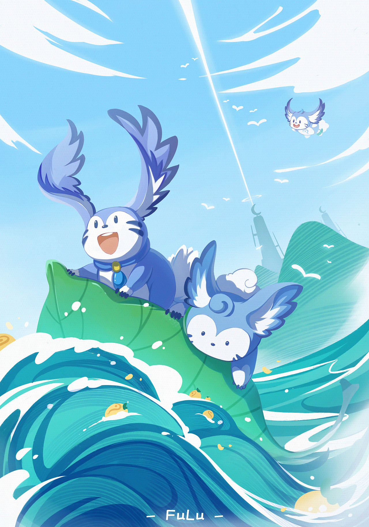 梦奇家族同人壁纸