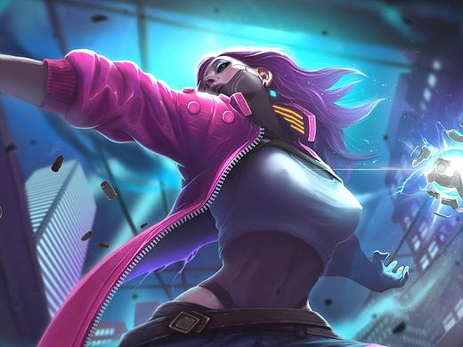 賽博世界（個(gè)人主頁(yè)-ZNDY0MTYzMjg=） - 游戲原畫(huà) - 站酷設(shè)計(jì)師大鼻子洛克13原創(chuàng)素材 - 站酷ZCOOL