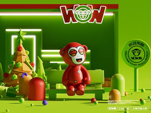 万象生活IP—wow猴