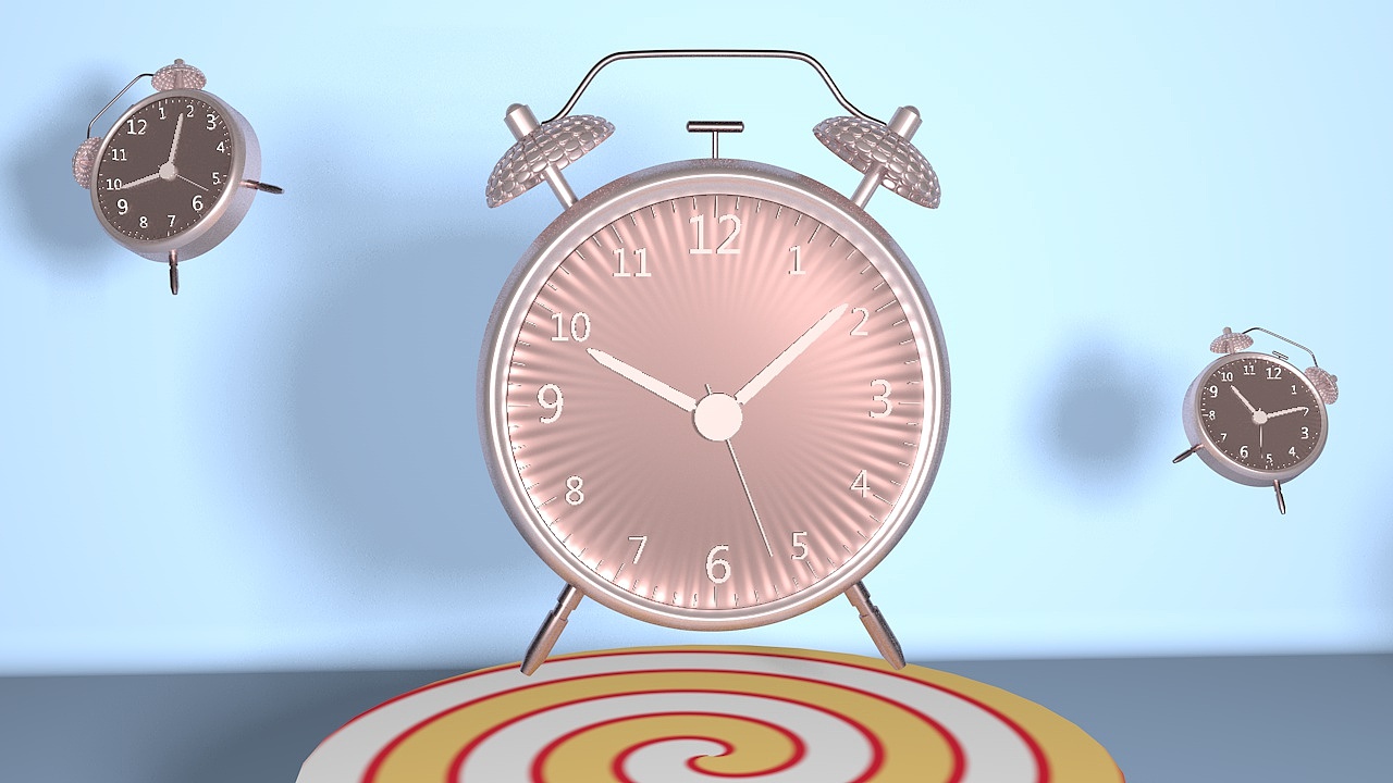 C4D鬧鐘練習(xí)-2（圖ZMTUxNzk4NjYw） - 其他三維 - 站酷設(shè)計(jì)師筱小語(yǔ)原創(chuàng)素材 - 站酷ZCOOL