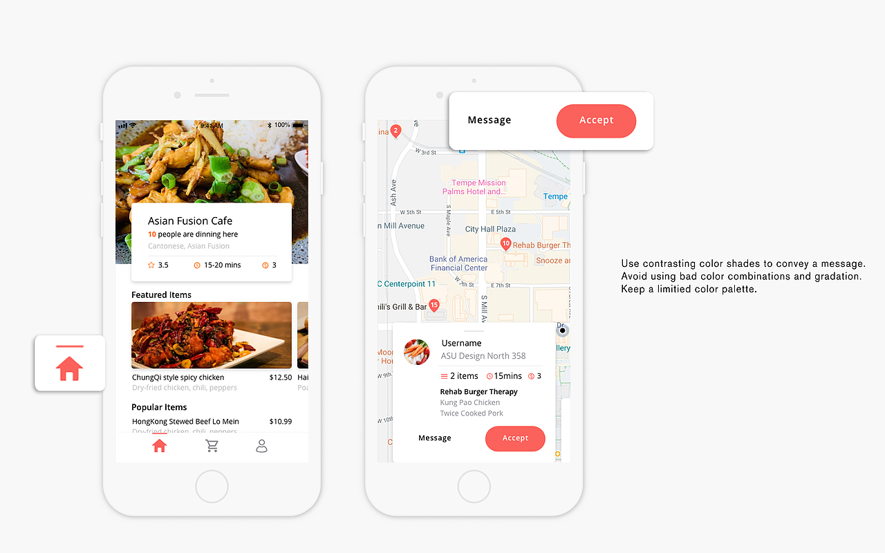 Food Order & Delivery App Design