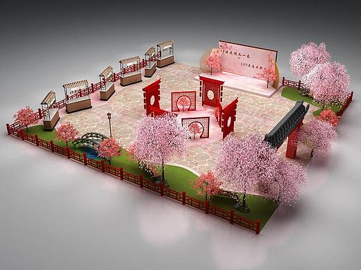 桃园会场景