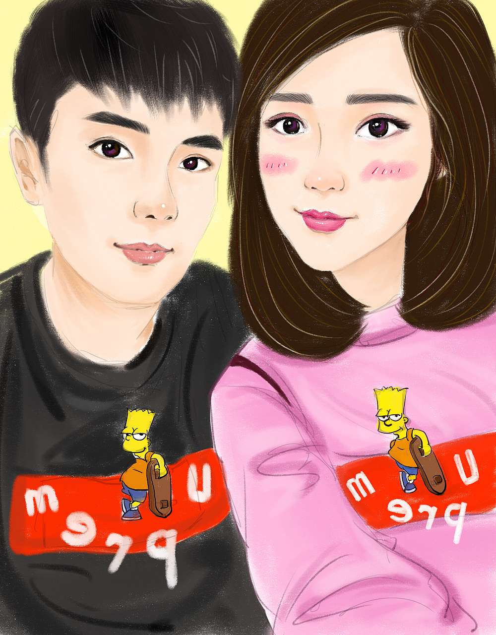 手绘卡通人物头像（图ZMTM4MzYyNjg4） - 绘本 - 站酷设计师zjnnnnn原创素材 - 站酷ZCOOL