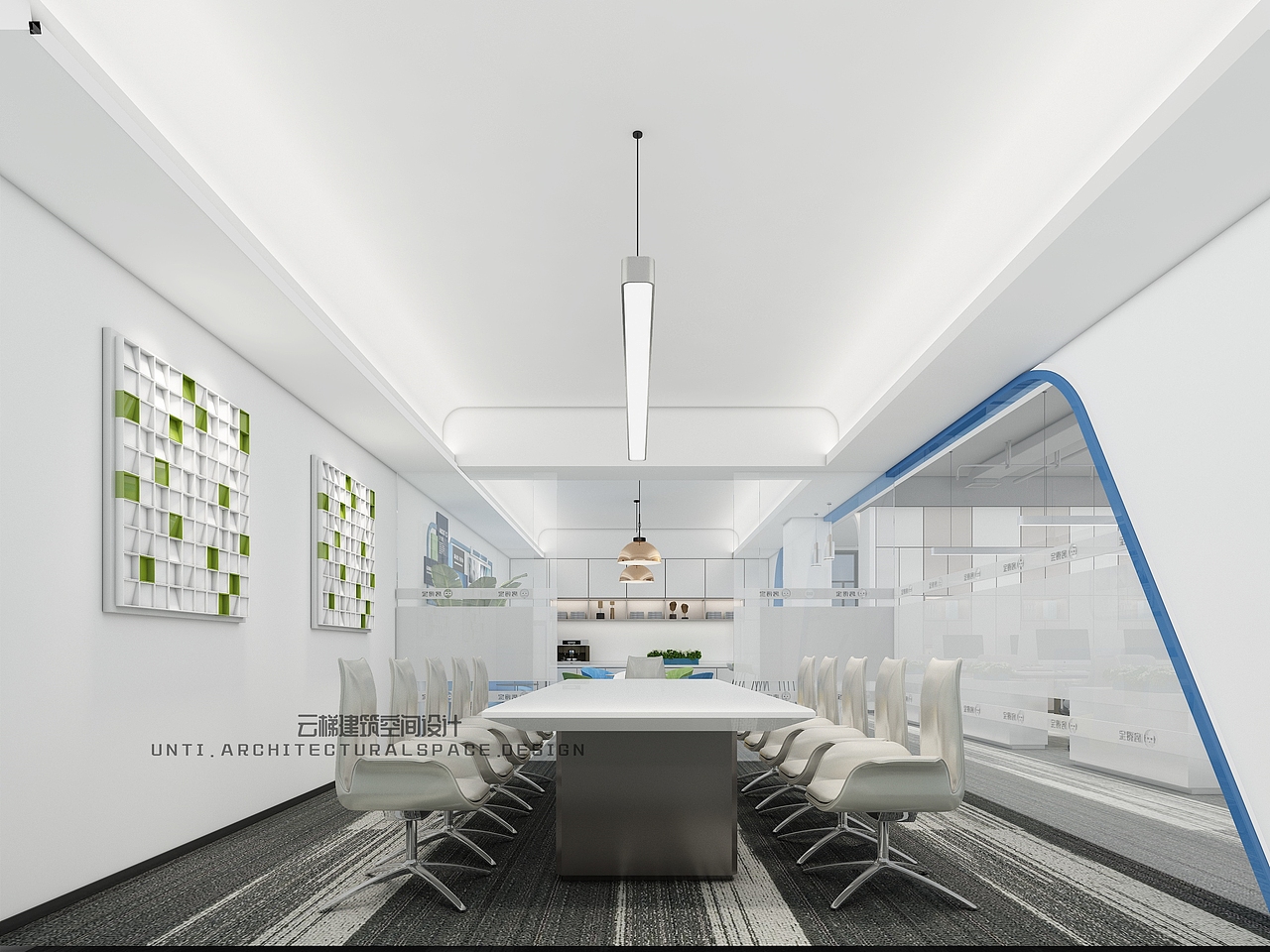 办公室/办公室空间设计/广州智慧PARK房得宝办公（图ZMjY4MzUxMDky） - 商业空间设计 - 站酷设计师云梯空间设计原创素材 - 站酷ZCOOL