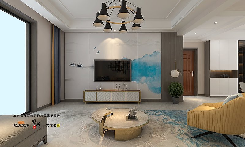 济宁豪庭御都 现代简约装修设计方案