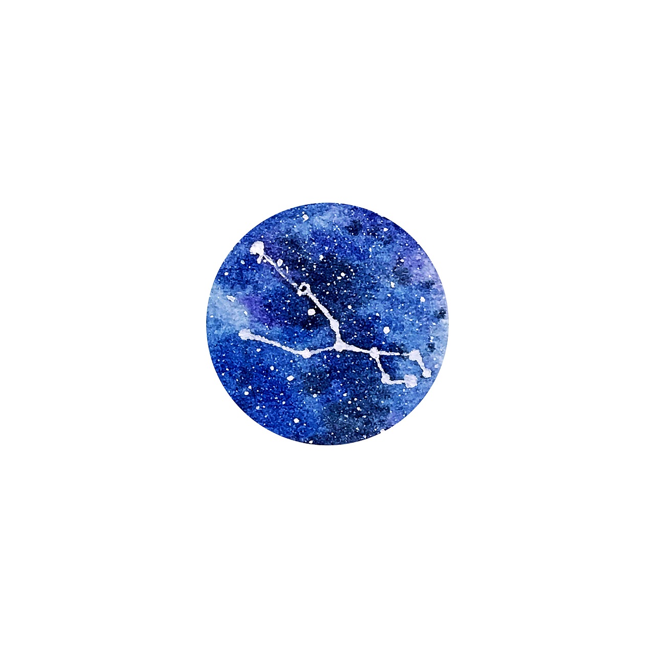 Mango_十二星座 星空 水彩插画（图ZODIwNjMwMTY=） - 创作习作 - 站酷设计师芒果罐小头_原创素材 - 站酷ZCOOL