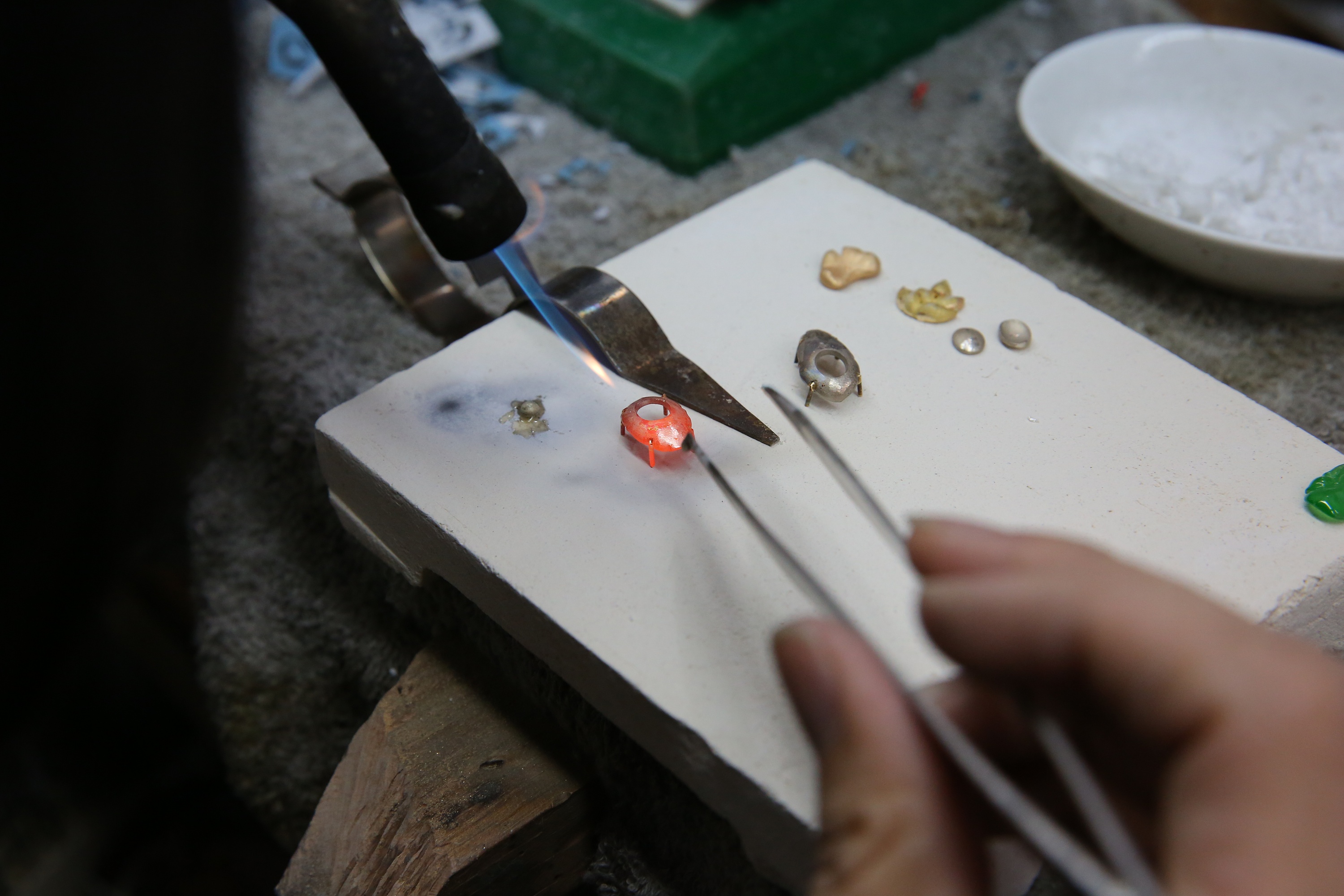 珠宝首饰制作流程图工艺流程高清大图