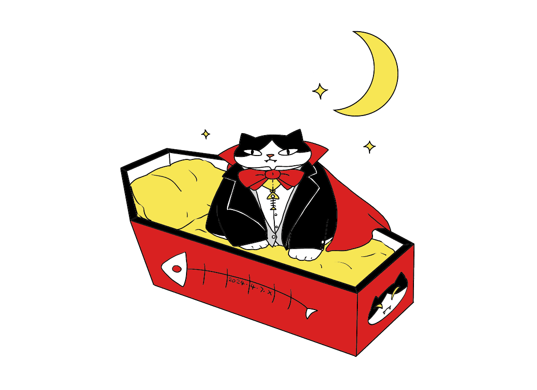 每日一画|猫咪日常第十四弹动图