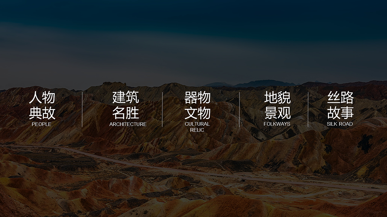 张掖城市文创产品规划设计