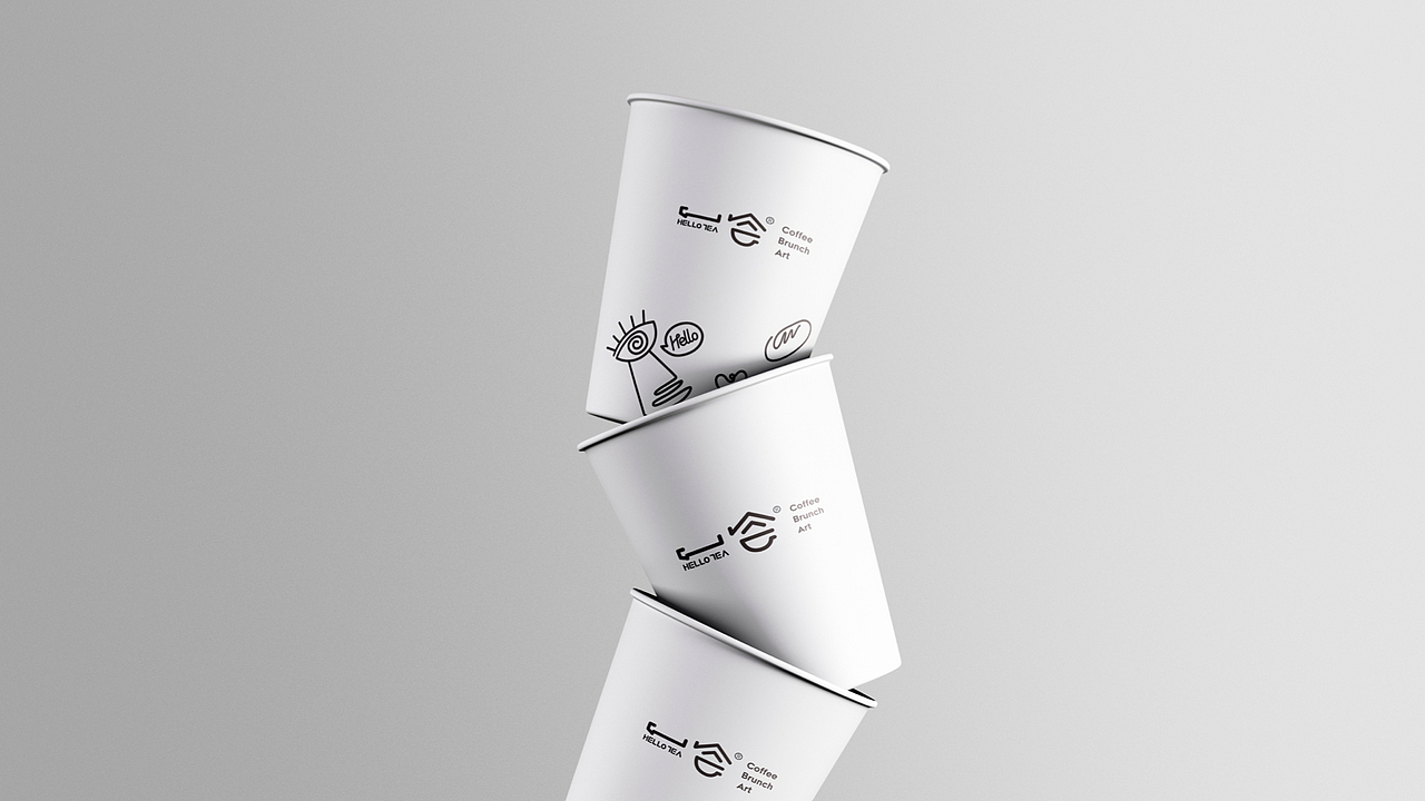 网红咖啡 | 一会 >> HelloTea（图ZMjM0NDc2NDQ4） - 品牌 - 站酷设计师正在计划原创素材 - 站酷ZCOOL
