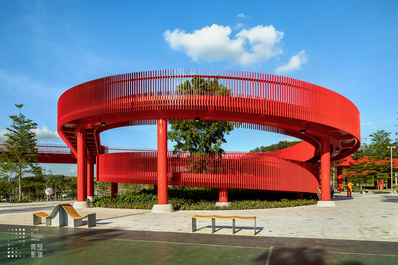 景观摄影 | 光明虹桥公园 ⅹ 青橙影像（图ZMjU3MDc5NzQw） - 环境/建筑摄影 - 站酷设计师青橙影像原创素材 - 站酷ZCOOL